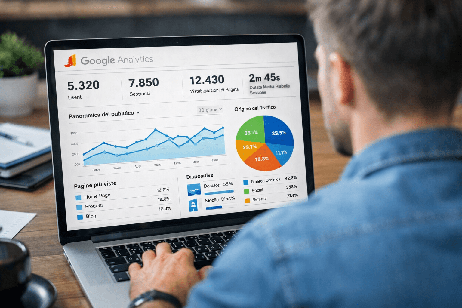Come analizzare le statistiche del tuo sito con Google Analytics