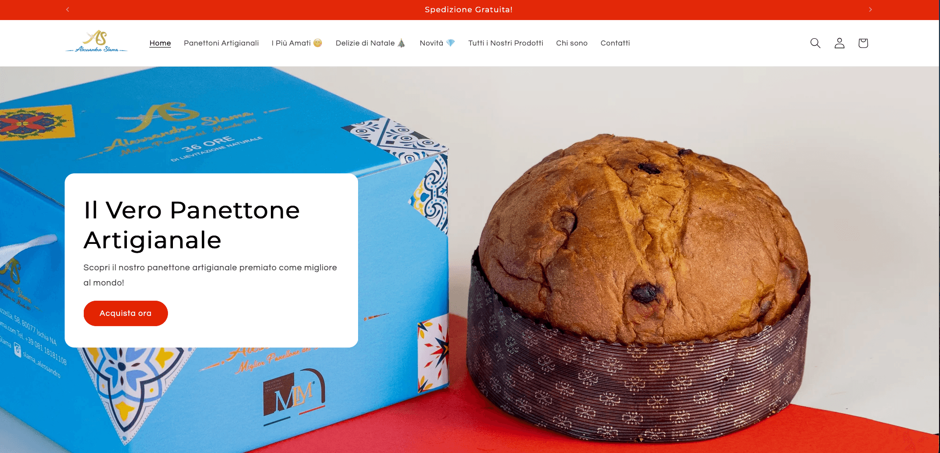 Sito web Alessandro Slama realizzato da Salvatore Pitone