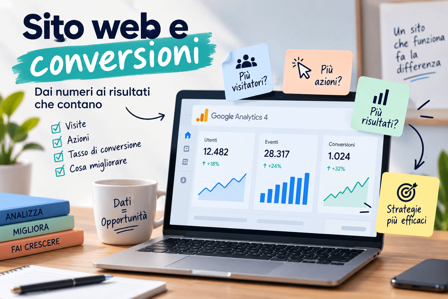 Sito web conversioni: come capire se il tuo sito convince